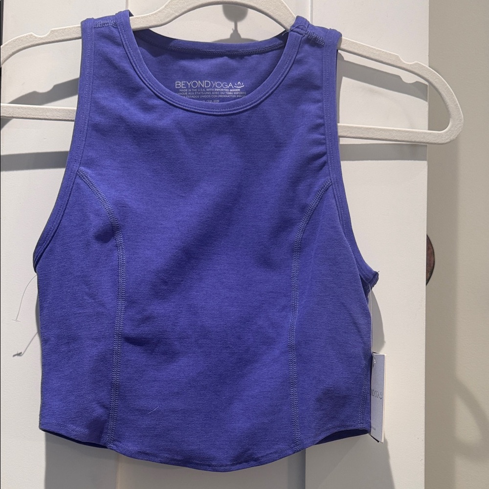 Beyond Yoga Vibrant Blue Tank Top